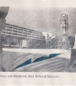 blick richtung südosten landhaus und klangturm II, 1993